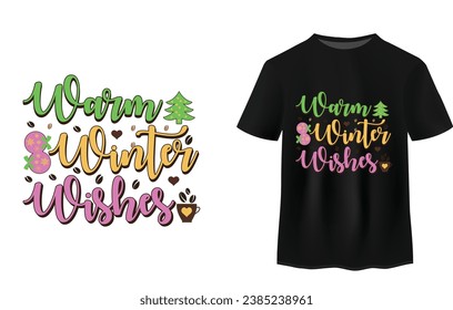 Typography  Vector Christmas T-Shirt Design