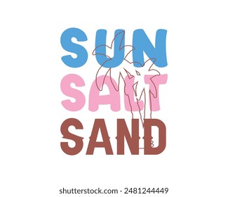 typography vector design collection with background