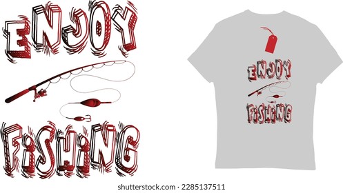 The typography vector design t-shirt