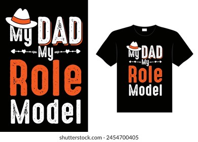 typography vector father's quote design, Happy fathers day
Creative and  funny typography Father's Day vector quote  and Colorful father's day lettering  t shirt Craft design .