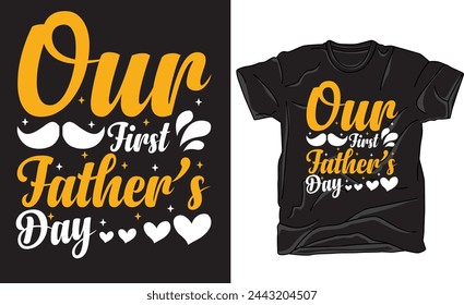 Typography vector father's quote t-shirt design.dad t shirt vector.vector ready for print, Best for t-shirt, sticker, poster or frame, mug, Pillow, phone and laptop cases.