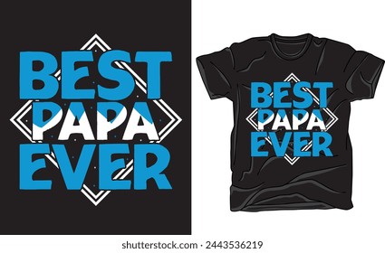 Vector de tipografía de la cita del padre t-shirt design.dad t shirt vector. vector listo para imprimir, mejor para la camiseta, pegatina, póster o marco, taza, almohada, teléfono y estuches para portátiles.