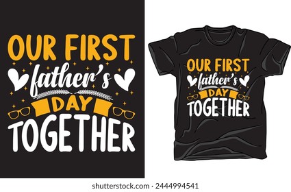 Typography vector father's quote t-shirt design.dad t shirt vector.100% vector ready for print, Best for t-shirt, sticker, frame, mug, Pillow, laptop cases.