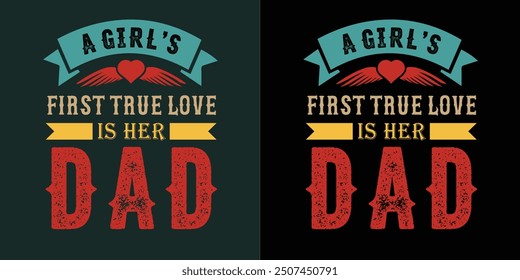 Typography vector father's quote t-shirt design dad quotes dad t-shirt design