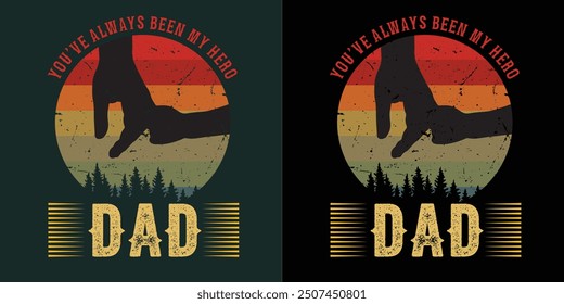 Typography vector father's quote t-shirt design dad quotes dad t-shirt design