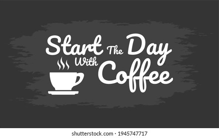 Typography vector graphic of coffee typography, coffee template, perfect for coffee shop, company,warehouse, shop templates, cafe typography, etc