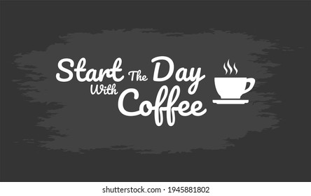 Gráfico vectorial de tipografía de café, plantilla de café, perfecto para cafetería, empresa, almacén, plantillas de tienda, tipografía de cafés, etc