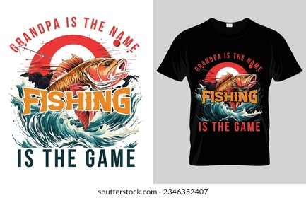 typography and vector graphic Fishing T-shirt Design and template .typography and vector graphic Fishing T-shirt Design and template .