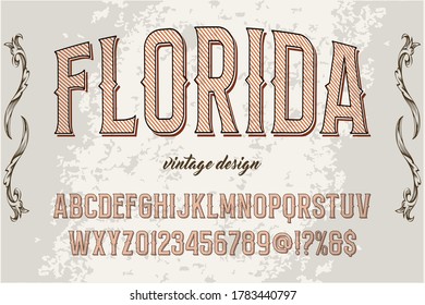 Typography Vector Gray White Background Vintage Stock Vector (Royalty ...