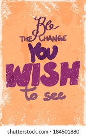 Typography vector illustration with grunge effects. Can be used as a poster or postcard.