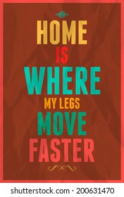 Typography vector illustration with grunge effects. Can be used as a poster or postcard.