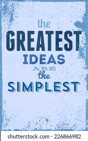 Typography vector illustration with grunge effects. Can be used as a poster or postcard.