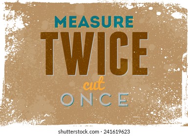 Typography vector illustration with grunge effects. Can be used as a poster or postcard.