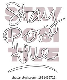 Typography vector illustration for your T shirt