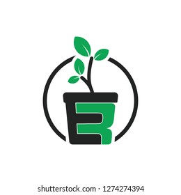 Typography vector logo