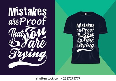 Typography  vector T shirt Design
