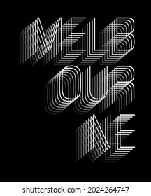 Typography Vector T shirt Print Design
