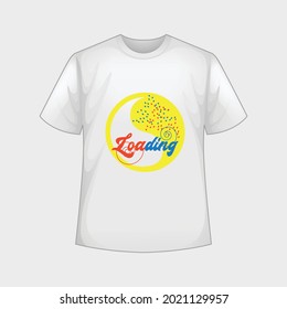 Diseño gráfico de camisetas de tipografía y vectores
