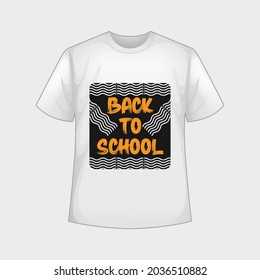 Typography and Vector T-shirt Design Layout