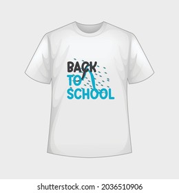 Typography and Vector T-shirt Design Layout