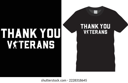 Typography Veterans Day Vector illustration creative t-shirt design vector. I Salute Our VETERANS. Typography tshirt design. Typography apparel. Print template for t-shirt.  Typography saying t-shirt.