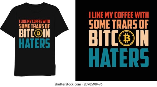 Typography Vintage color T-shirt Design