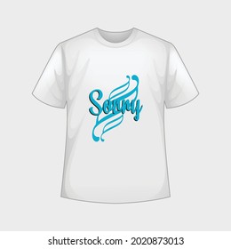 Typography and Vintage T-shirt design template
