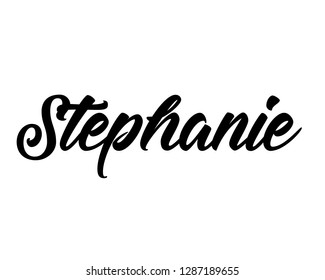 84 Stephanie name image Images, Stock Photos & Vectors | Shutterstock