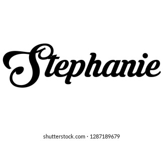 Stephanie Name Image Images, Stock Photos & Vectors | Shutterstock