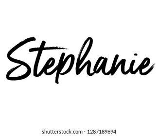 Stephanie Name Image Images, Stock Photos & Vectors | Shutterstock