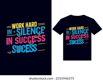Typrography t shirt design illustration