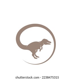 tyrannosaur icon vector design template web