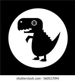 Tyrannosaurus dinosaur icon