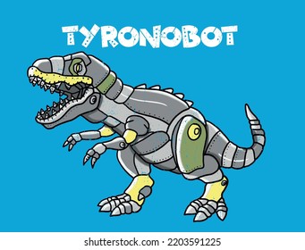 tyrannosaurus dinosaur last robot monster