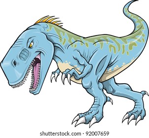 Tyrannosaurus Dinosaur Vector Illustration