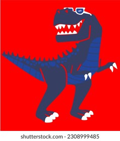 Tyrannosaurus is a genus of large theropod dinosaur. The species Tyrannosaurus rex often called T. rex or colloquially T-Rex