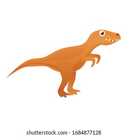 Tyrannosaurus icon. Cartoon of tyrannosaurus vector icon for web design isolated on white background