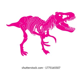 ティラノサウルス イラスト 骨 のベクター画像素材 画像 ベクターアート Shutterstock