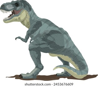 Tyrannosaurus Rex Dinosaur Standing Little Arms