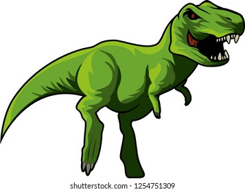 Tyrannosaurus rex green