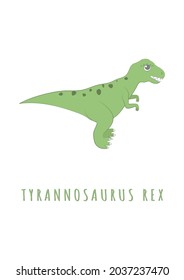 tyrannosaurus rex image for poster in nursery