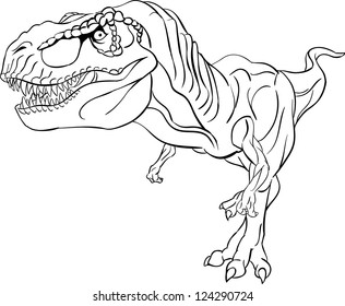 tyrannosaurus rex line
