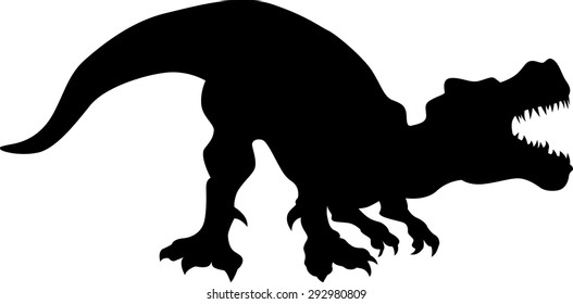 Tyrannosaurus Rex silhouette