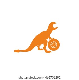 tyrannosaurus rex, tire, tools