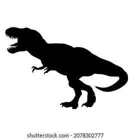 tyrannosaurus rex vector. prehistoric t-rex. Dinosaur design. ancient predator. Aggressive creature