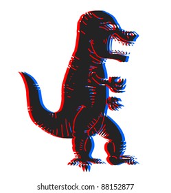 Tyrannosaurus rex visual effect