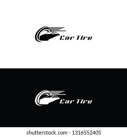 Tyre Shop Logo Design - Tyre Business Branding, tyre logo shop icons, tire icons, car tire simple icons