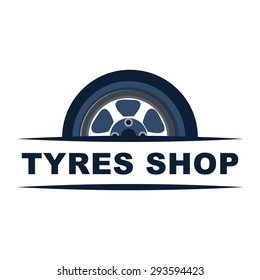 Tyre Shop Logo Design - Tyre Business Branding