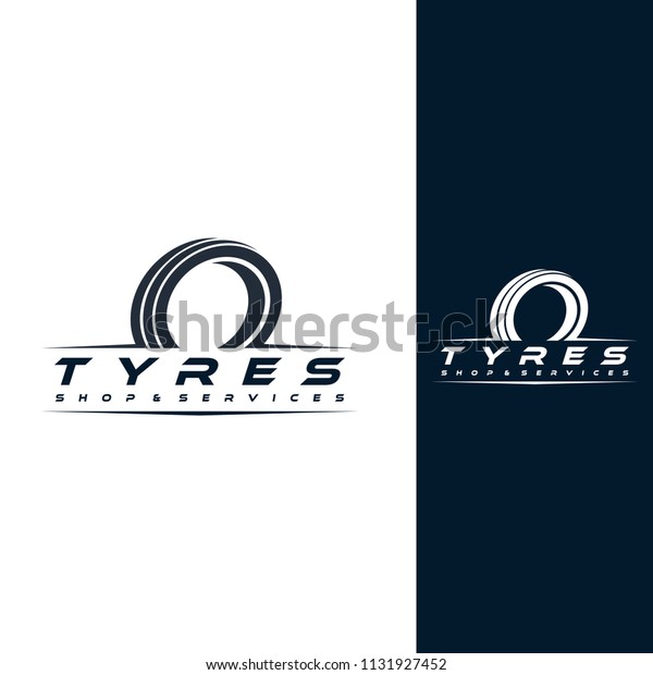 Tyre Shop Logo Design -\
Tyre Business Branding, tyre logo shop icons, tire icons, car tire\
simple icons
