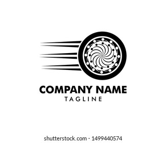 Tyre Shop Logo Design Inspiration Vector